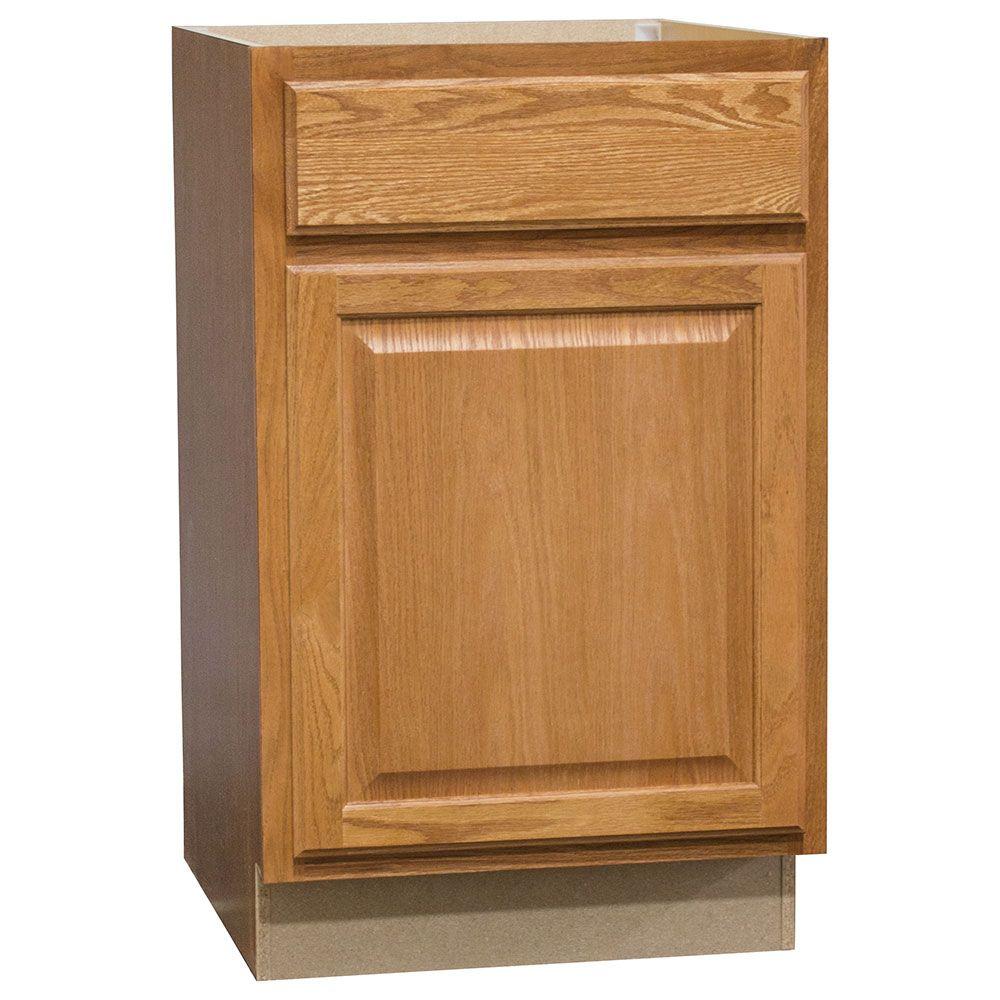 Hampton Bay Hampton Assembled 21 in. x 34.5 in. x 24 in. Base Kitchen