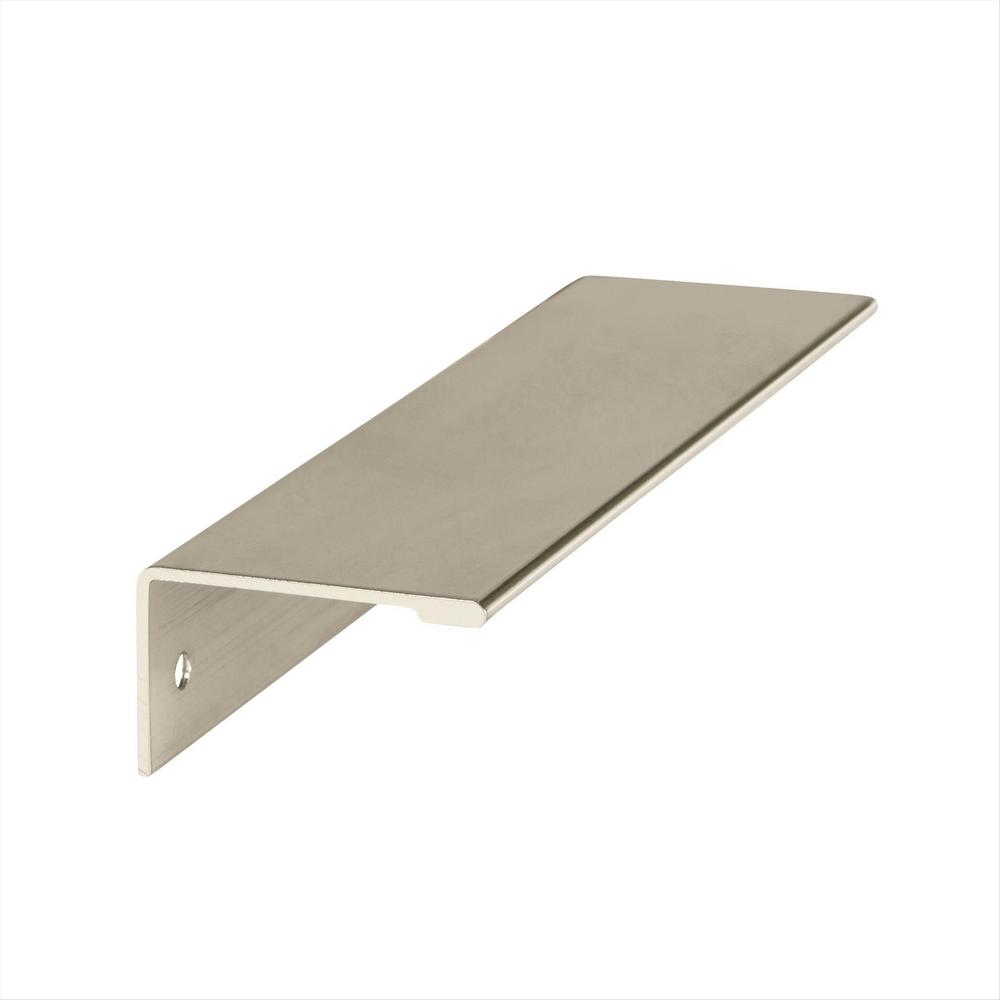 Amerock Edge Pull 5 1 16 In 128 Mm Center To Polished Edge Pull 5 1 16 In 128 Mm Center To Polished Nickel Cabinet