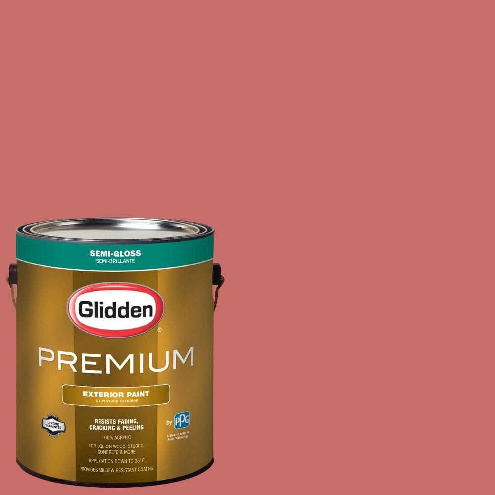 Glidden Premium 1gal. HDGR59D Coral Berry SemiGloss