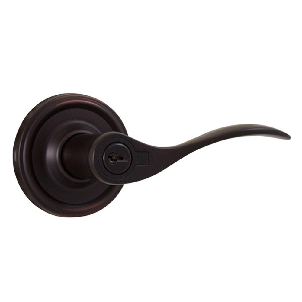 Weslock Traditional OilRubbed Bronze RightHand Keyed Entry Bordeau