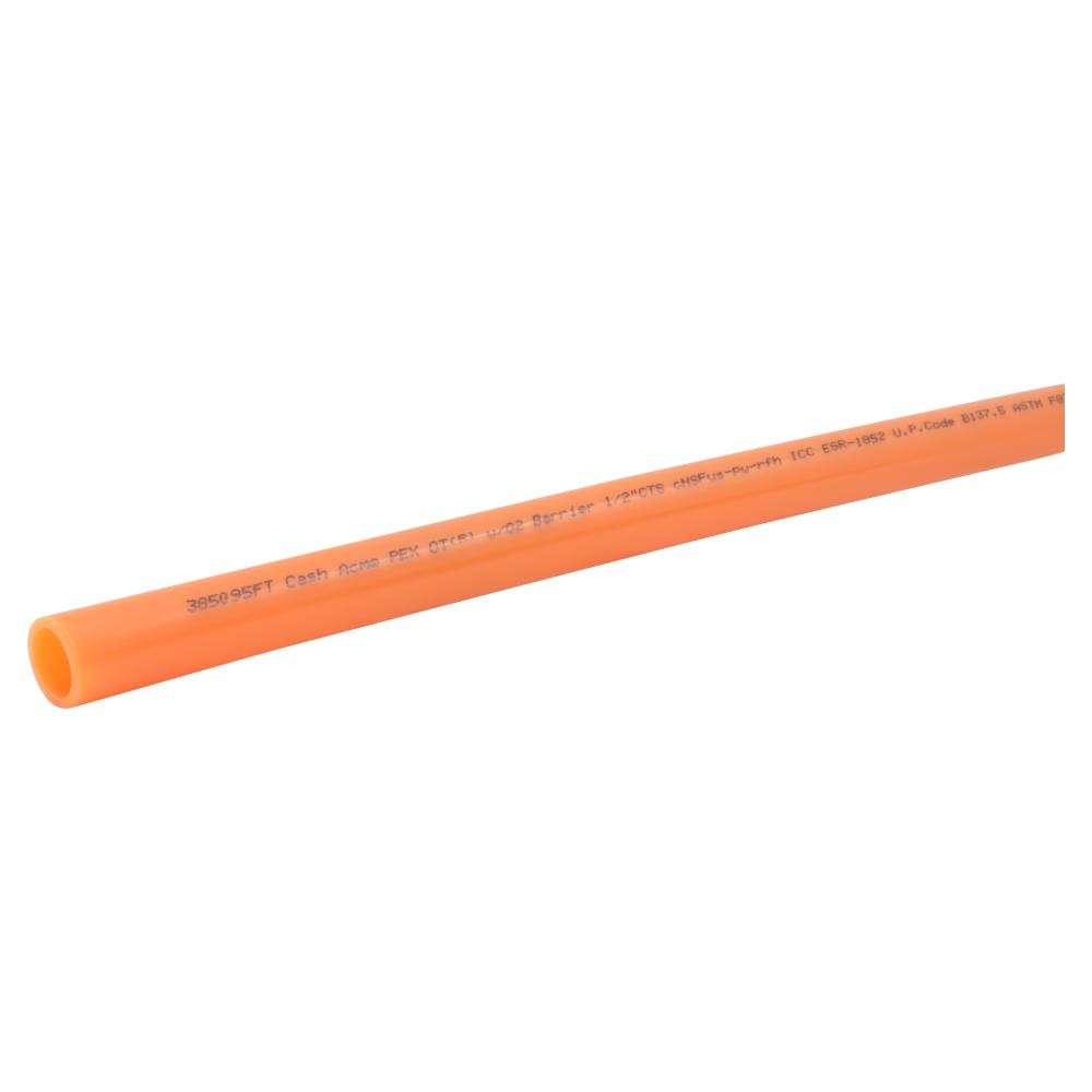 3/4 in. x 10 ft. Oxygen Barrier Radiant Heating PEX Pipe, Orange