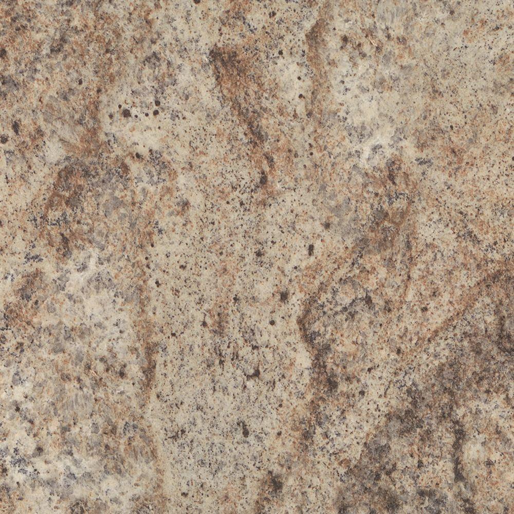 Wilsonart 3 in. x 5 in. Laminate Sheet in Madura Gold with Premium Quarry FinishMC3X54923K52