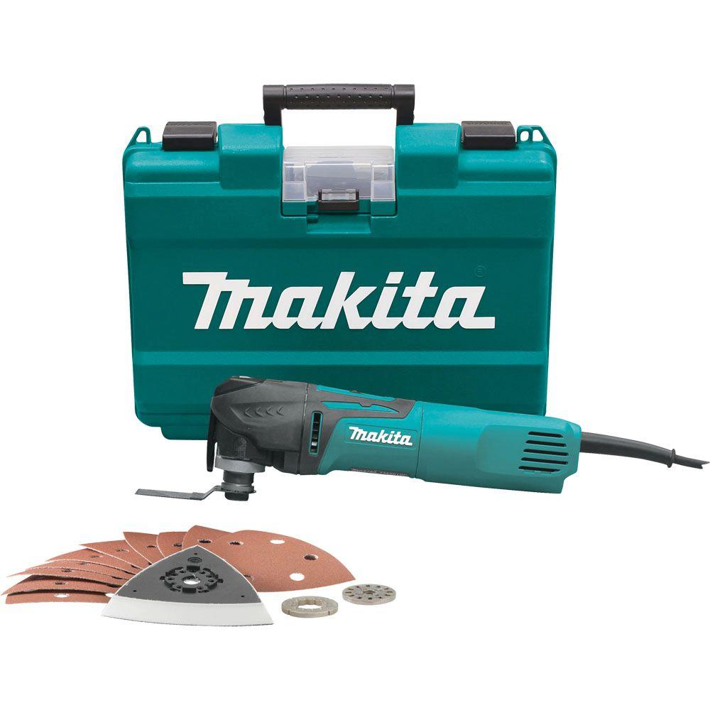Makita 3 Amp Corded Variable Speed Oscillating Multi Tool Kit With Blade,... by Makita