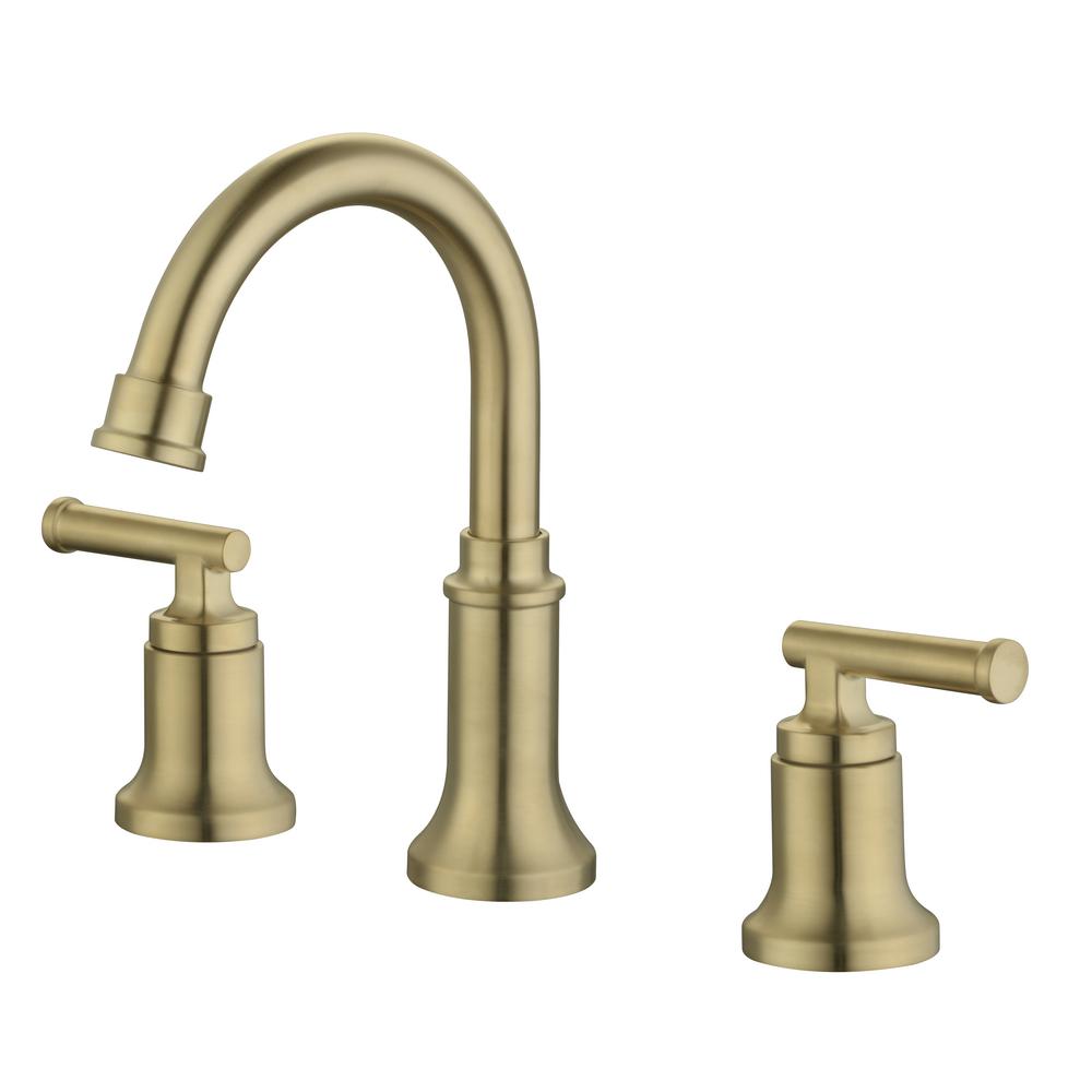 Glacier Bay Oswell 8 in. Widespread 2-Handle High-Arc Bathroom Faucet