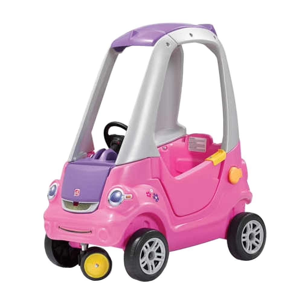 Step2 Easy Turn Coupe In Pink 845300 The Home Depot