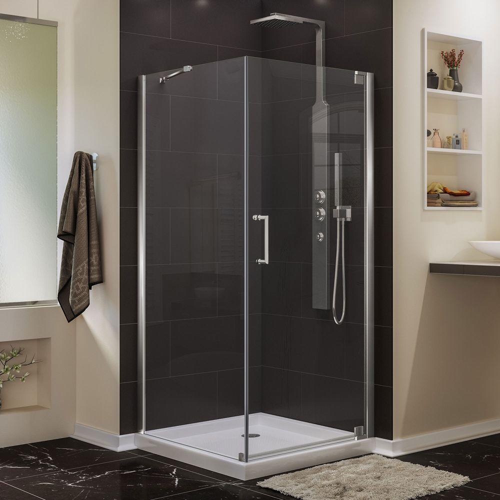 Dreamline Elegance 30 In D X 34 W 72 H Semi Frameless D X 34 In W 72 H