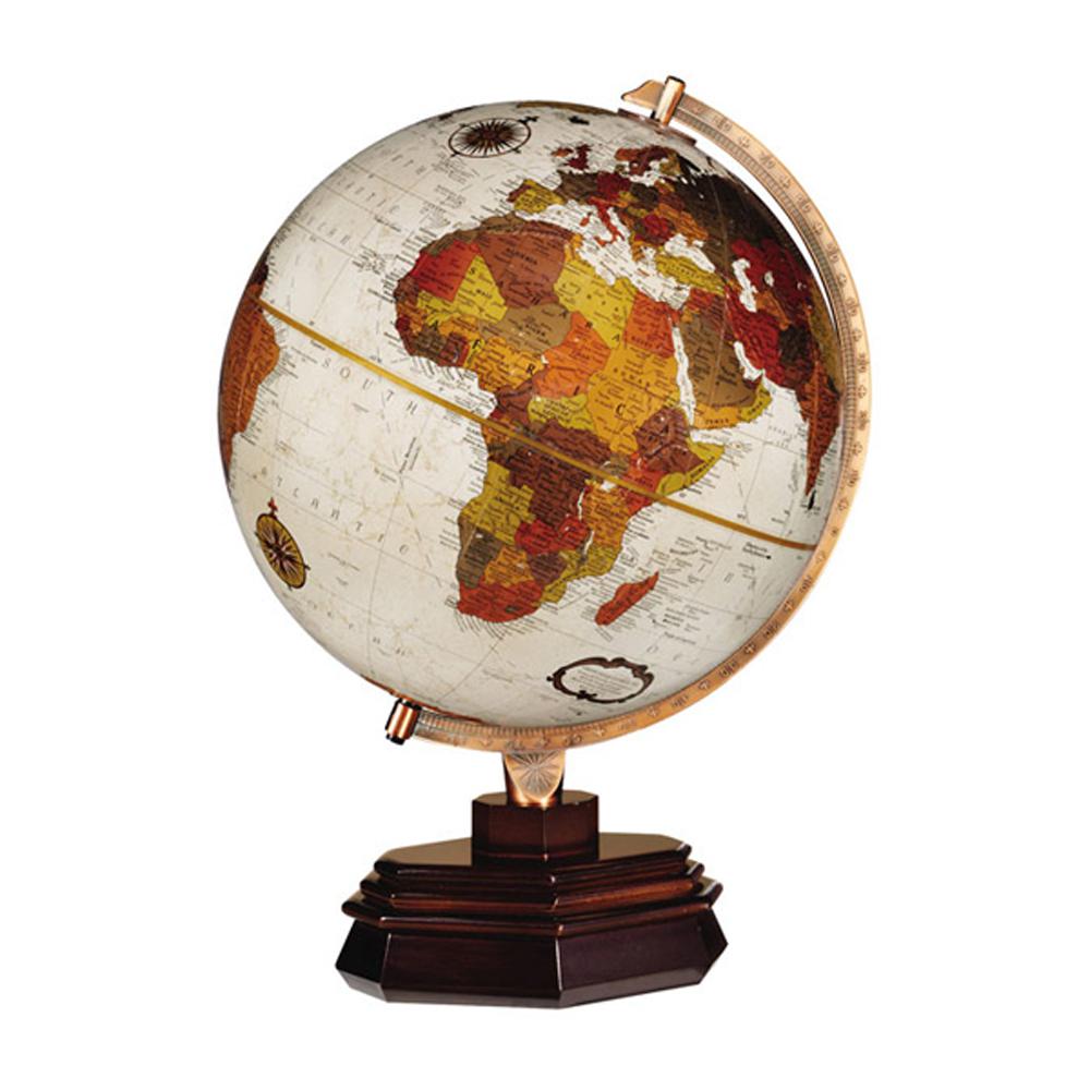 UPC 039231375380 product image for Replogle Frank Lloyd Wright Usonian 12 in. Desk Globe, Bronze metallic | upcitemdb.com