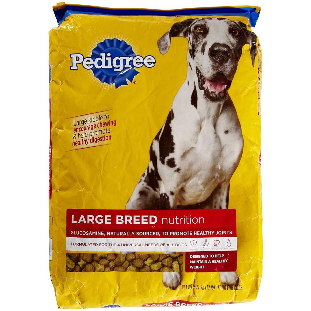 Pedigree Large Breed Adult Dry Dog Food (36.4 lb. Bag)-10084189 - The Home Depot