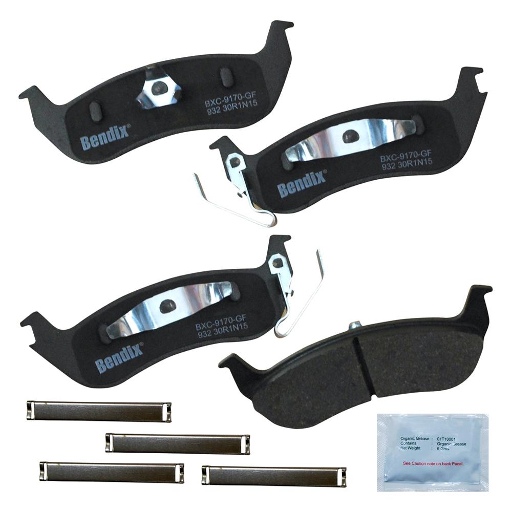 BENDIX PREMIUM COPPER FREE Disc Brake Pad Set 20082013 Nissan Rogue 2