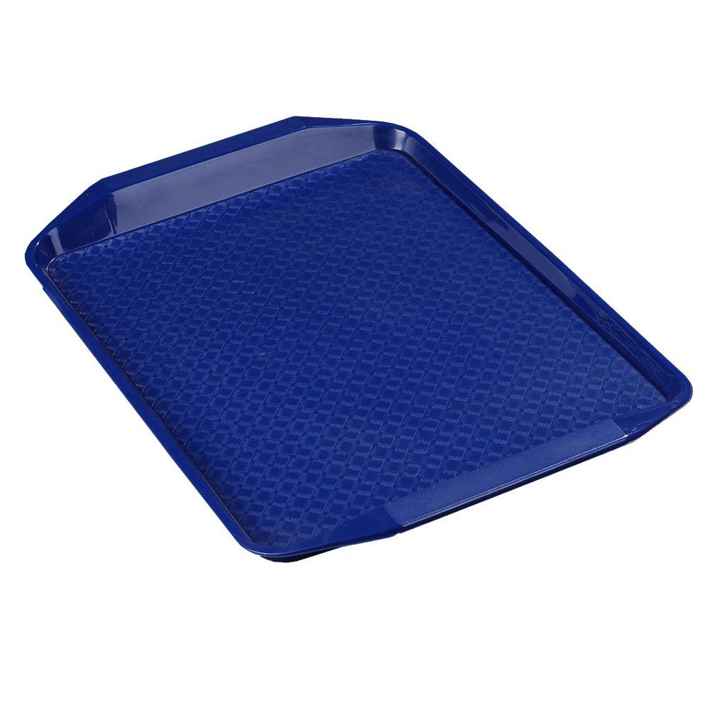 serving tray blue