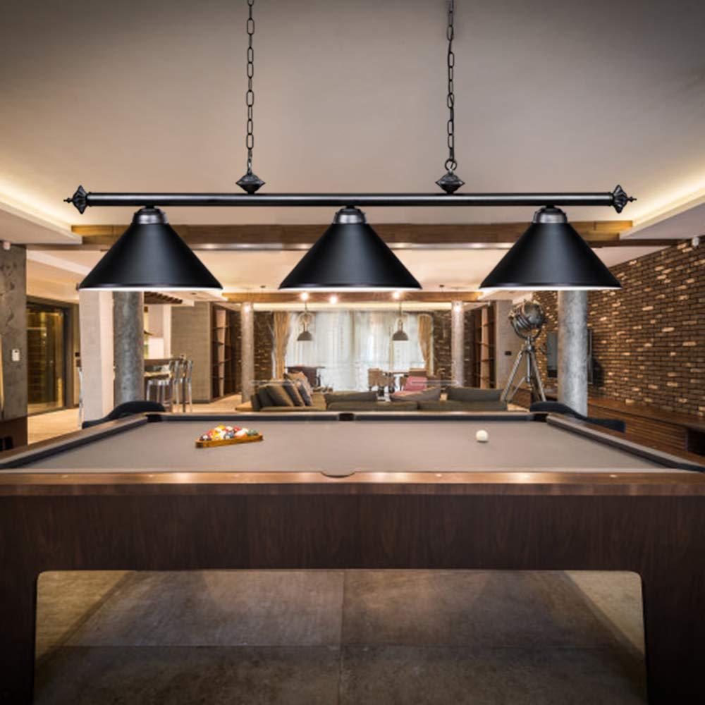 9 foot pool table light