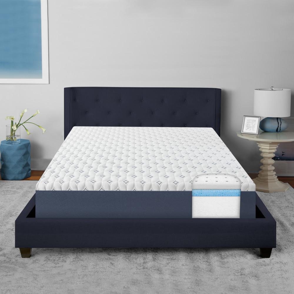 Sensorpedic 10in Full Plush Sensorair Triple Layer Memory Foam
