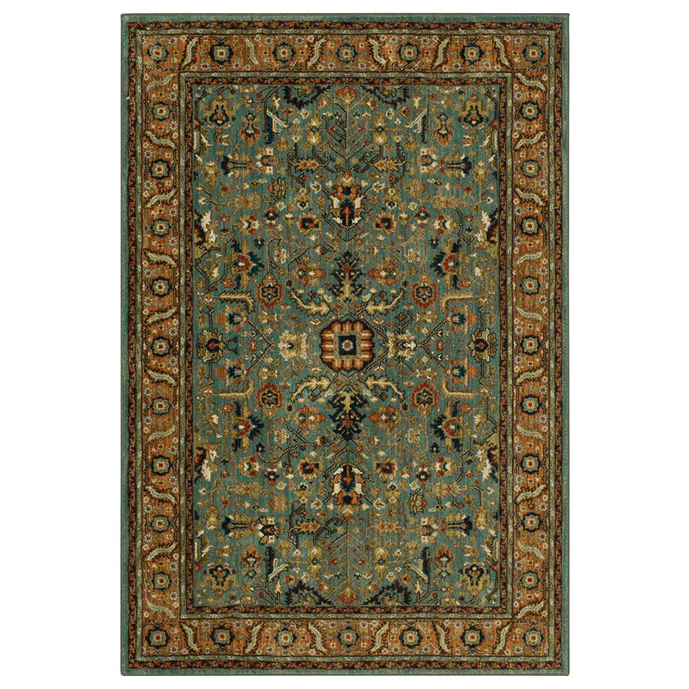 Mariah Aquamarine 5 Ft X 7 Area Rug