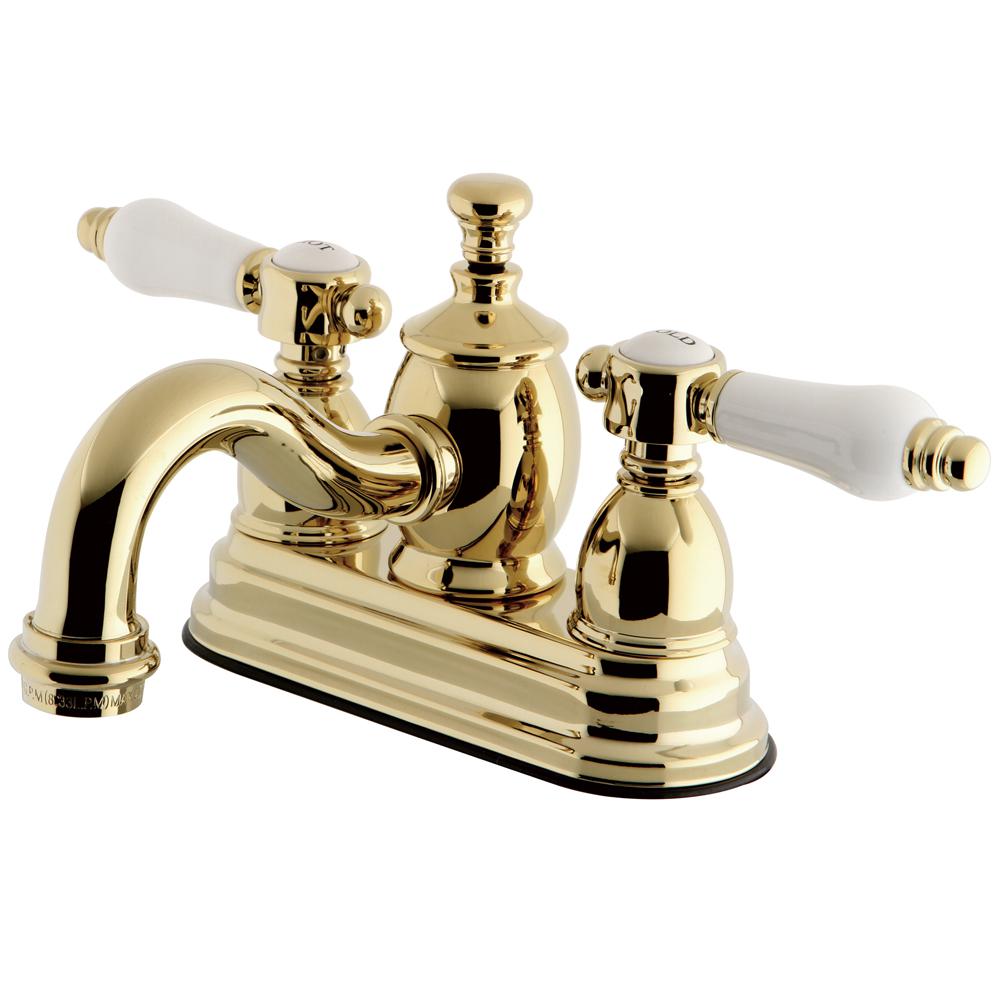 Kingston Brass Royale Classic 4 in. Centerset 2Handle MidArc Bathroom