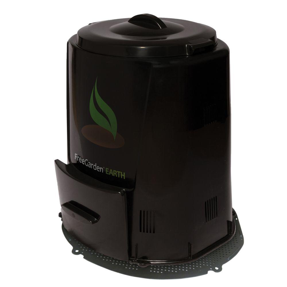 Enviro World 82 gal. Compost Bin with BaseEWC36 The Home Depot