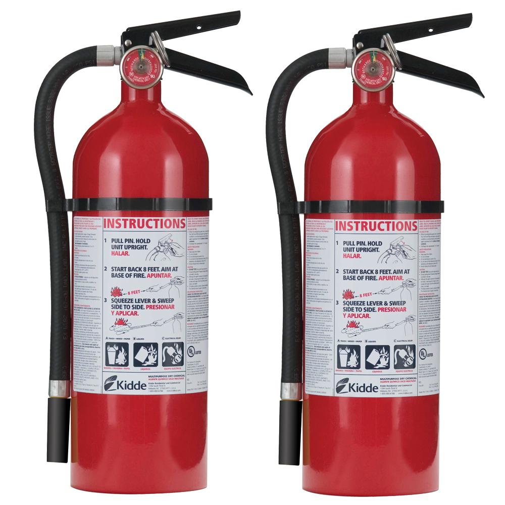 Kidde PRO 460 4A 60B C Fire Extinguisher 21005785 The Home Depot   Kidde Fire Extinguishers 21027303 64 145 