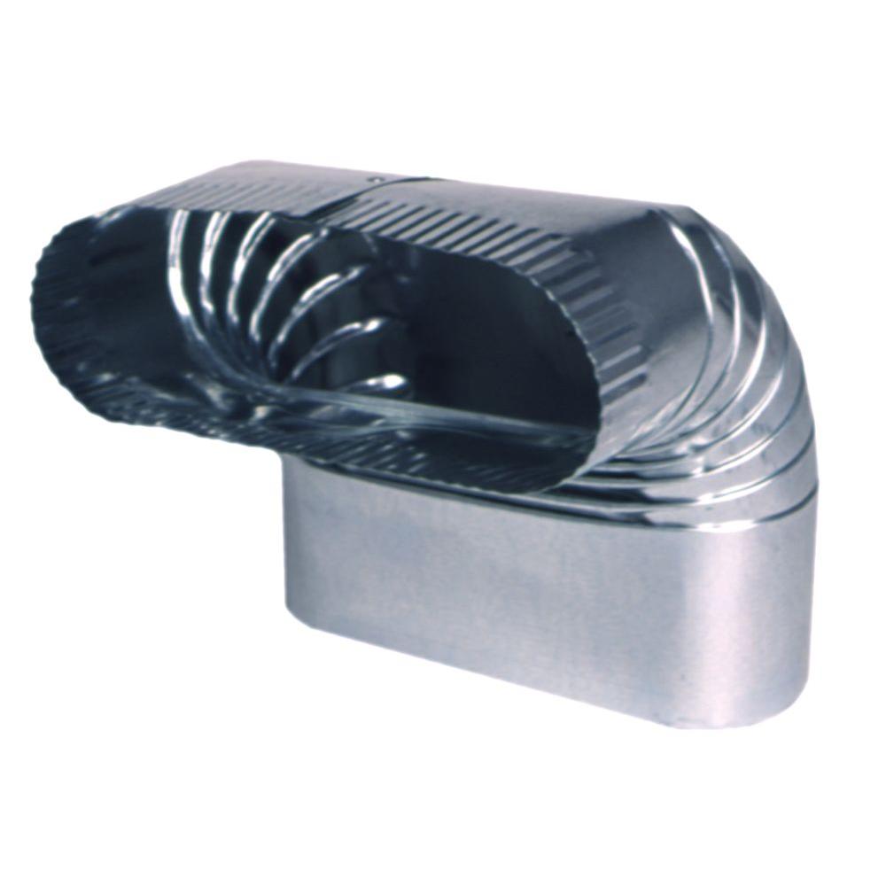 6 in. x 9 in. 90Degree Oval Vertical ElbowOV90E6 The Home Depot