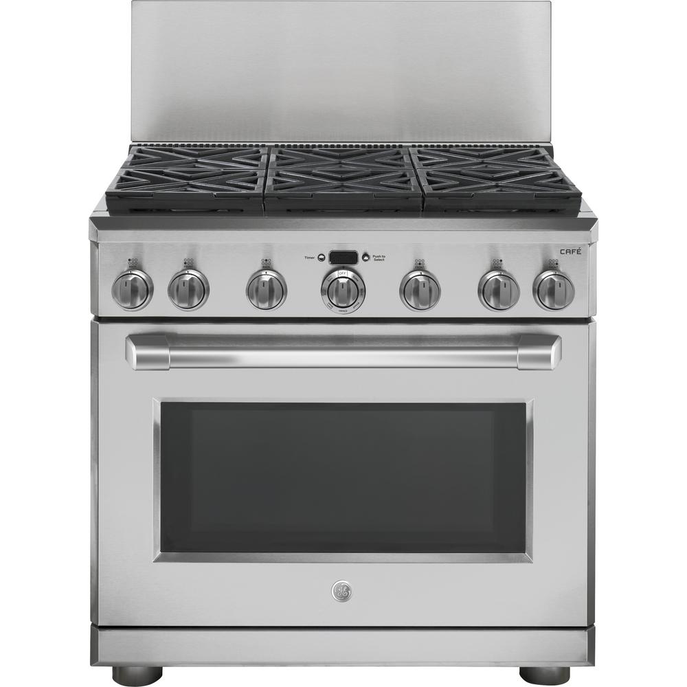 Ge 12 In Gas Range Backsplash Ux12b36pss The Home Depot