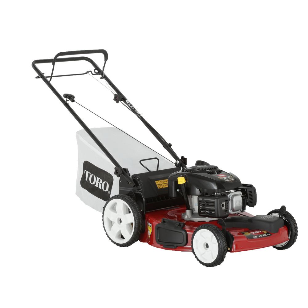 Lawn Mower Gas Self Propelled 22 Inches High Rear Wheel Variable Speed