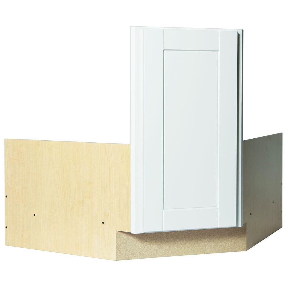 Hampton Bay Shaker Ready To Assemble 36 X 34 5 X 24 In Corner Sink Base Kitchen Cabinet In Satin White Kcsb36 Ssw The Home Depot,Best Bedroom Air Purifier For Allergies