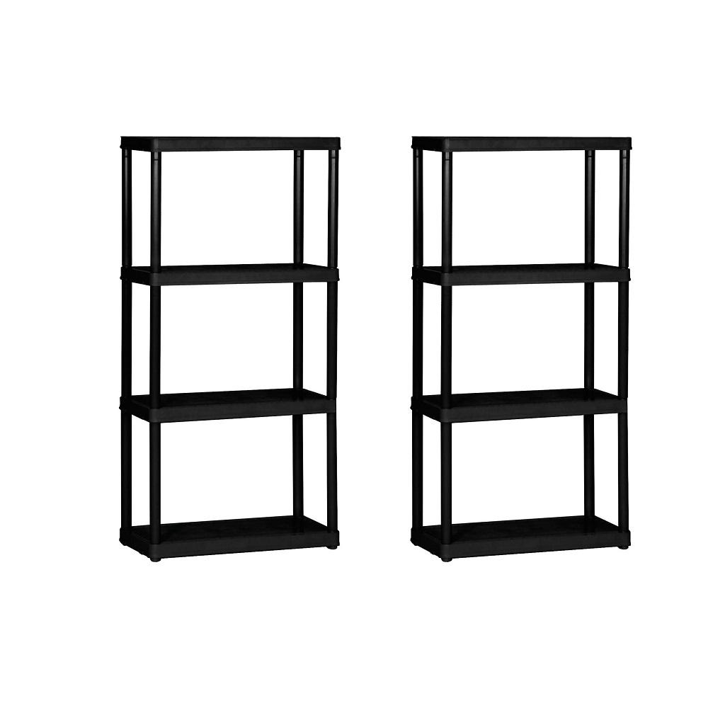 Gracious Living 4 Shelf Tier Light Duty Indoor And Garage Gracious Living 4 Shelf Tier Light Duty