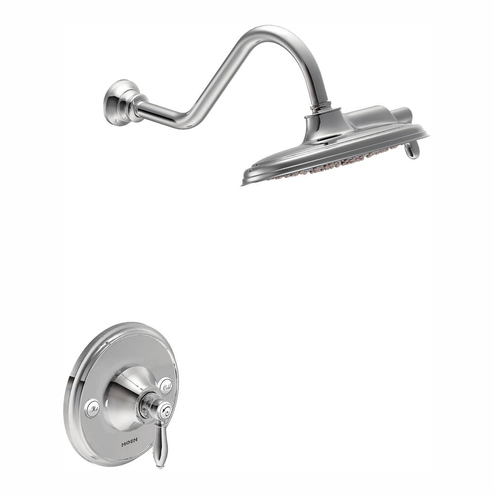 MOEN Weymouth 1Handle EcoPerformance Shower Trim Kit in Chrome (Valve
