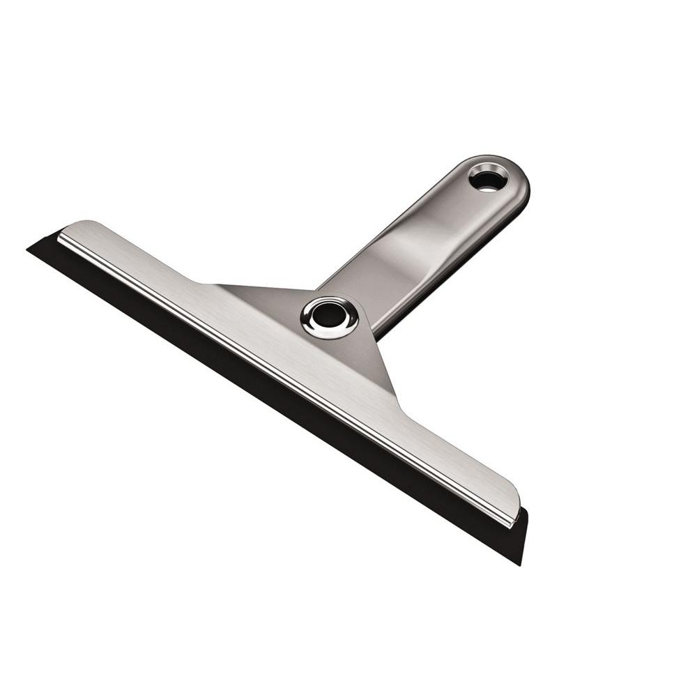 simplehuman Foldaway Squeegee in Die-Cast Zinc and Anodized Aluminum by simplehuman