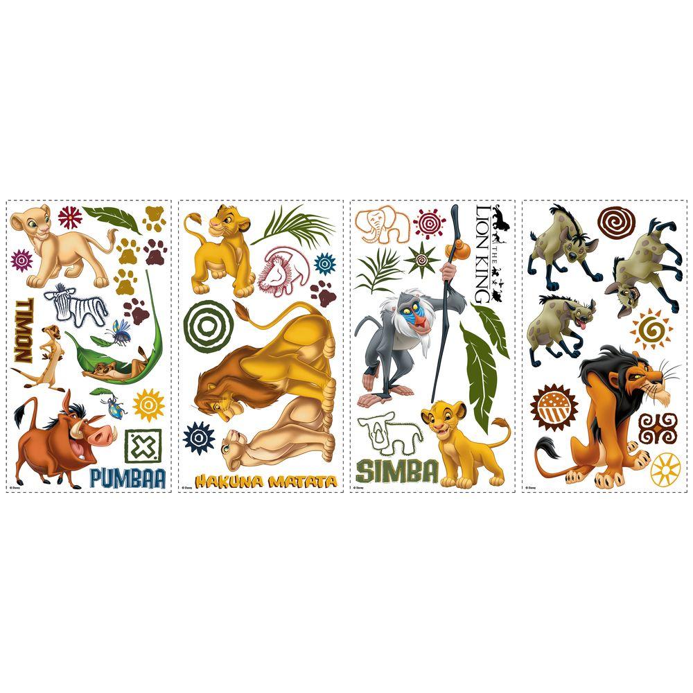 Roommates The Lion King L And Stick Wall Decal Rmk1921scs - Disney Lion King Wall Decals Roommates The Lion King L And Stick Wall Decal Rmk1921scs - Disney Lion King Wall Decals