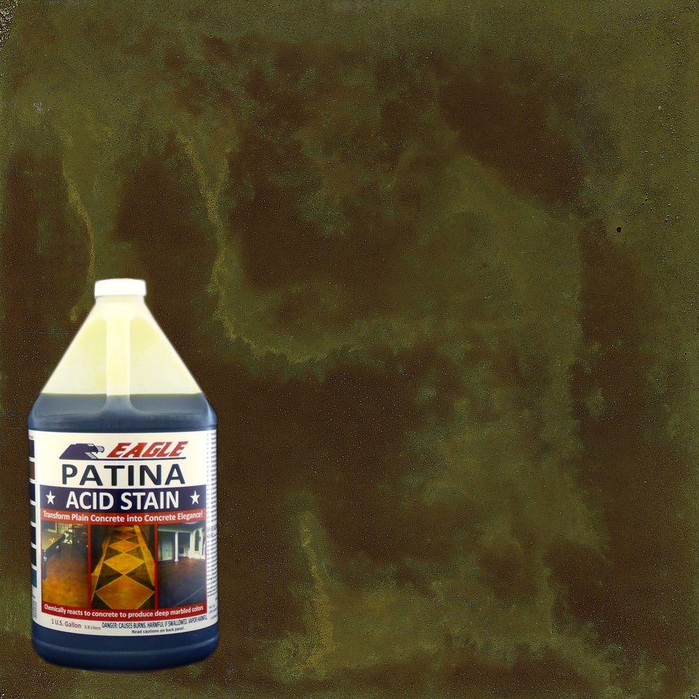 Eagle 1 gal. Copper Concrete Acid Stain | Acid stain and Concrete