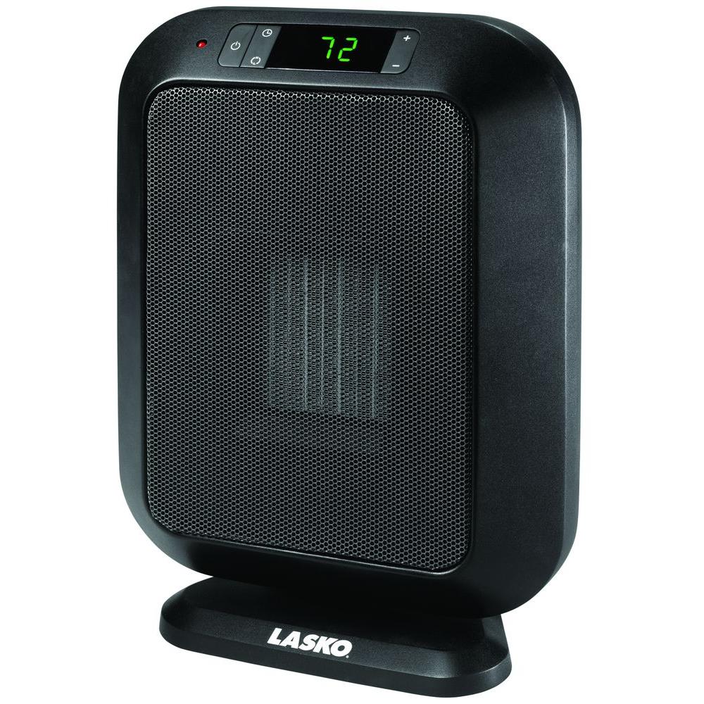 Lasko 15.2 in. Flat Panel 1,500Watt Portable Electric Ceramic Heater