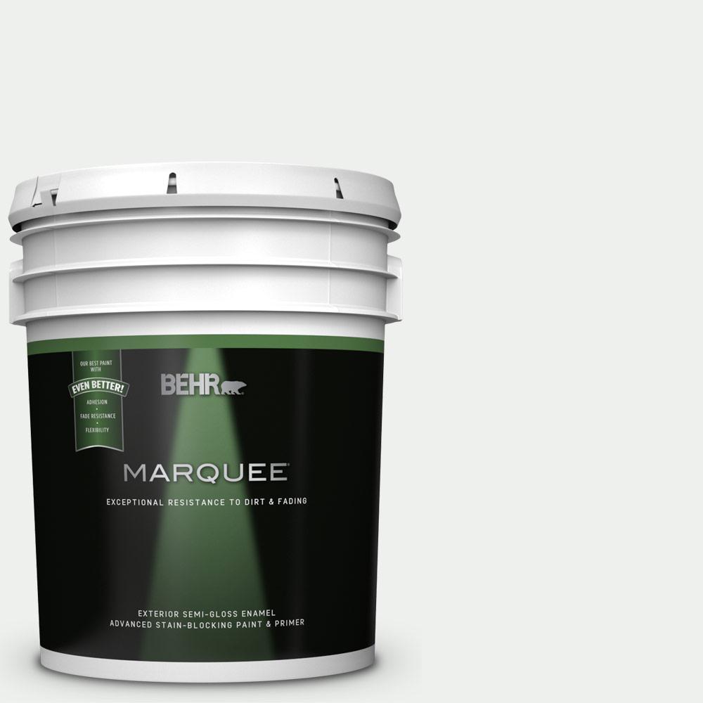 BEHR MARQUEE 5 gal. 57 Frost SemiGloss Enamel Exterior Paint and