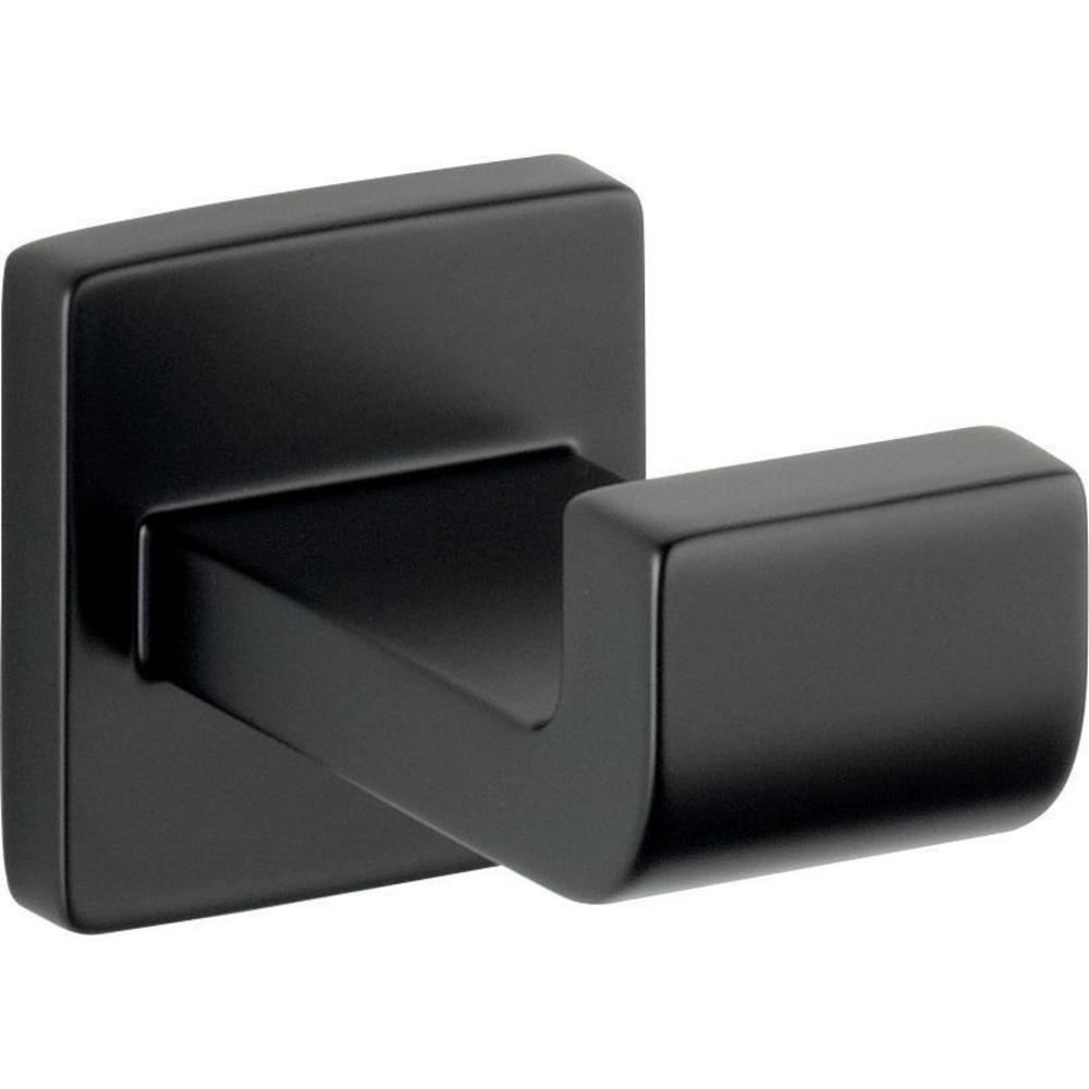 Delta Ara Robe Hook in Matte Black77535BL The Home Depot