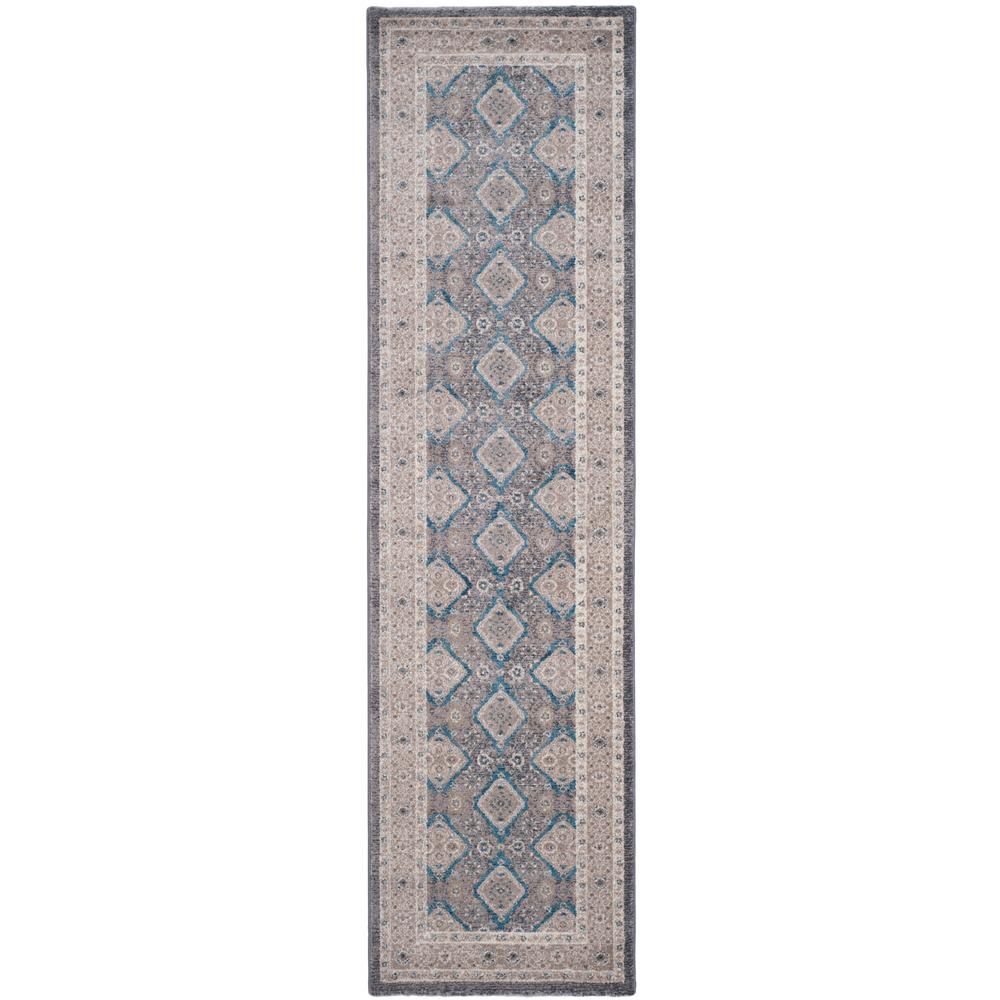 Safavieh Sofia Light Gray/Beige 2 ft. x 14 ft. Runner RugSOF366B214