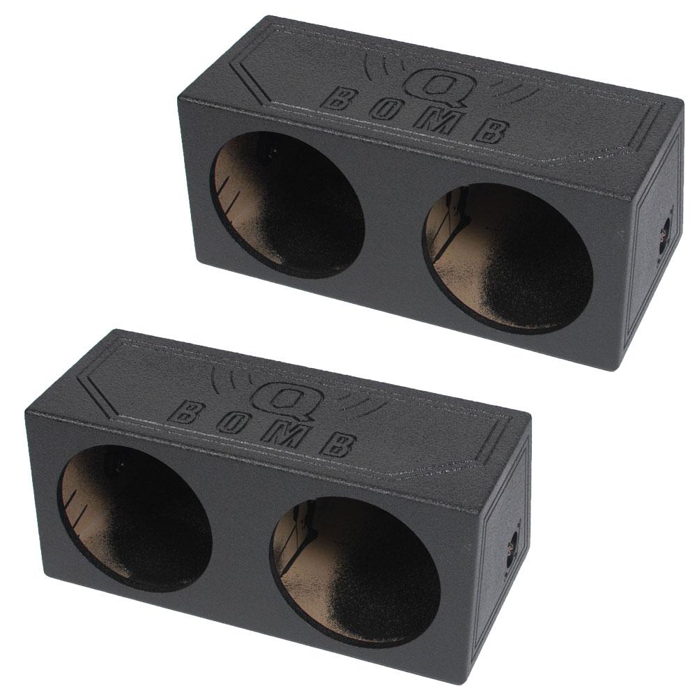 qbomb dual 10 sub box