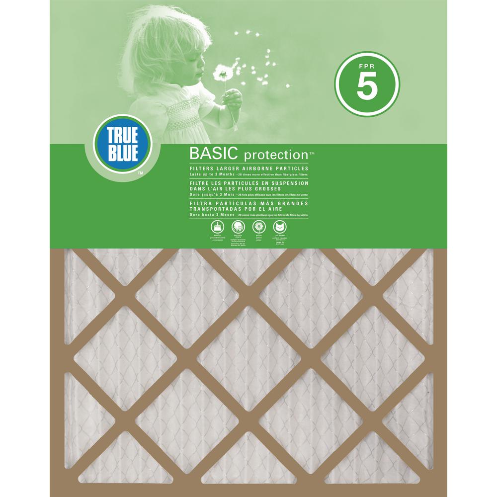 2 Pack 1/" x 12/" x 24/" Pleated Furnace Filters