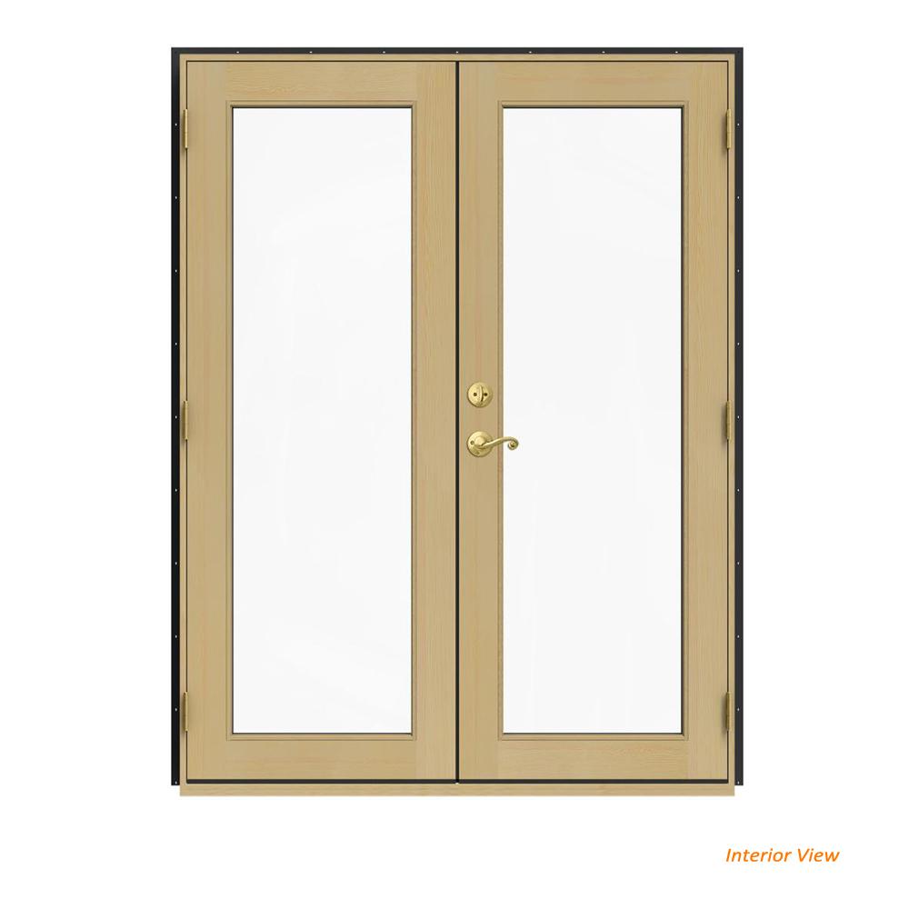60 X 80 Pine French Patio Door Patio Doors Exterior Doors