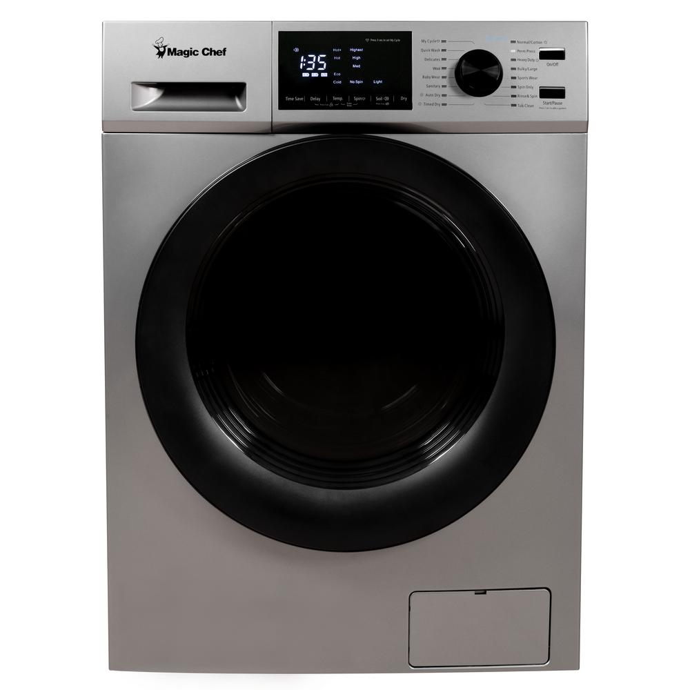 Magic Chef Compact 2.6 cu. ft. Electric Dryer in WhiteMCSDRY1S The