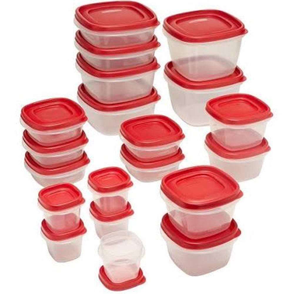 40-Piece Rubbermaid Assorted Food Storage Container Set