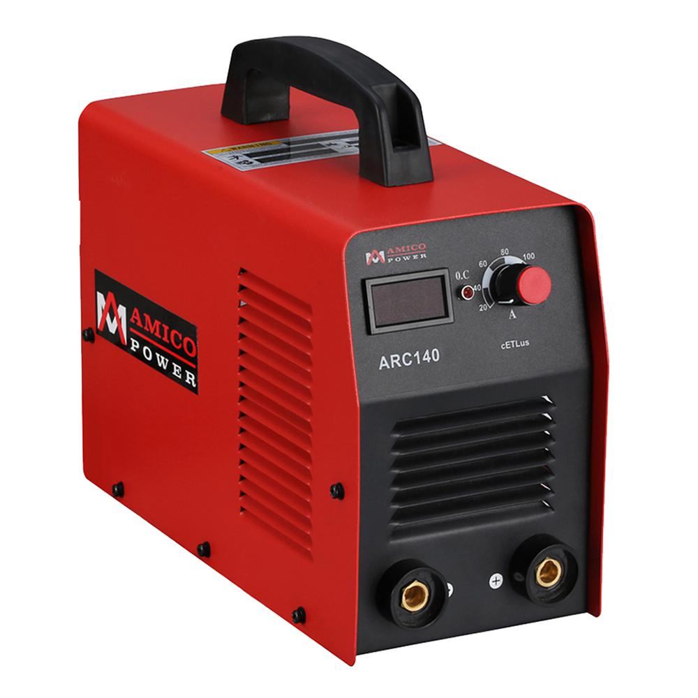 AMICO POWER Amico 140 Amp Stick arc Welder IGBT Inverter DC ...