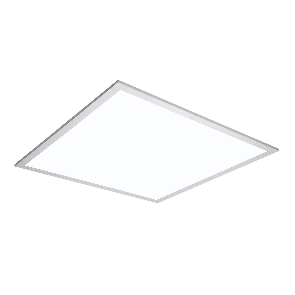 Metalux 2 Ft X White Integrated Led Flat Panel Troffer Light White Integrated Led Flat Panel Troffer Light Fixture