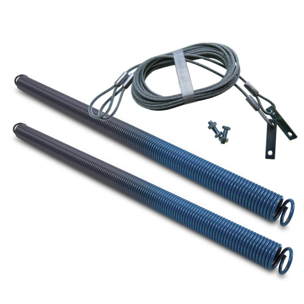 IDEAL Security 140 lb. Garage Door Springs with Safety Cables (2-Pack) by IDEAL Security