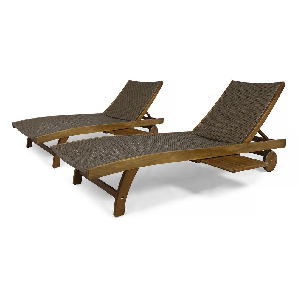 Armless Outdoor Chaise Lounges Patio Chairs The Home Depot