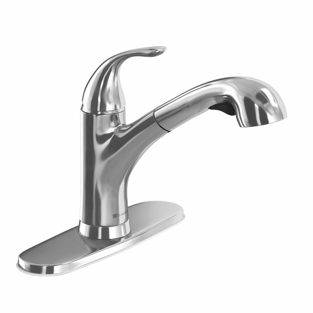 Glacier bay single handle kitchen faucet leaking