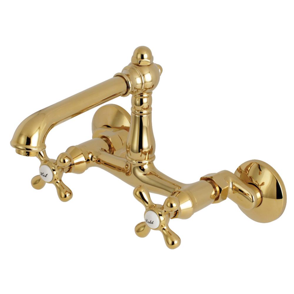 Kingston Brass English Country 2Handle WallMount Standard Kitchen