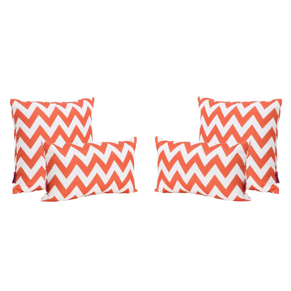 Chevron Outdoor Pillows Patio Accessories The Home Depot