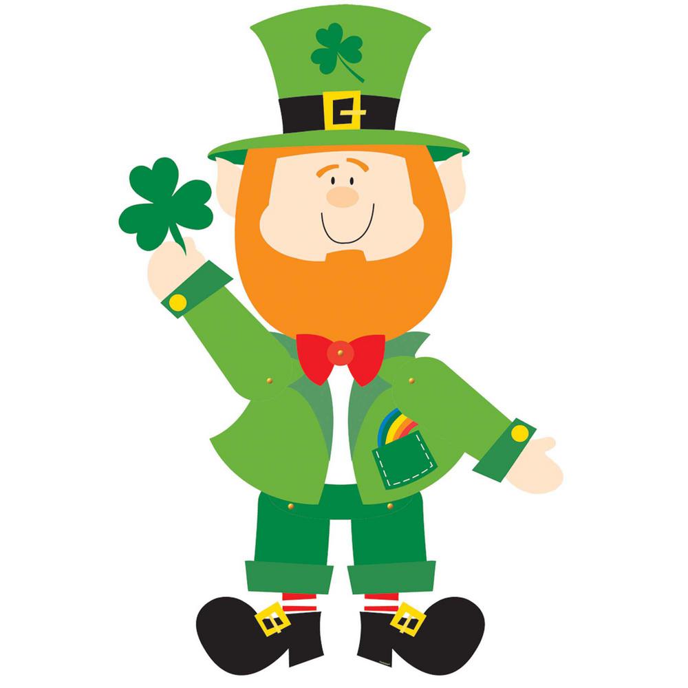 All Weather Plastic BANNER PATRICK/'S DAY Pot of Gold /& Rainbow 63/" ST