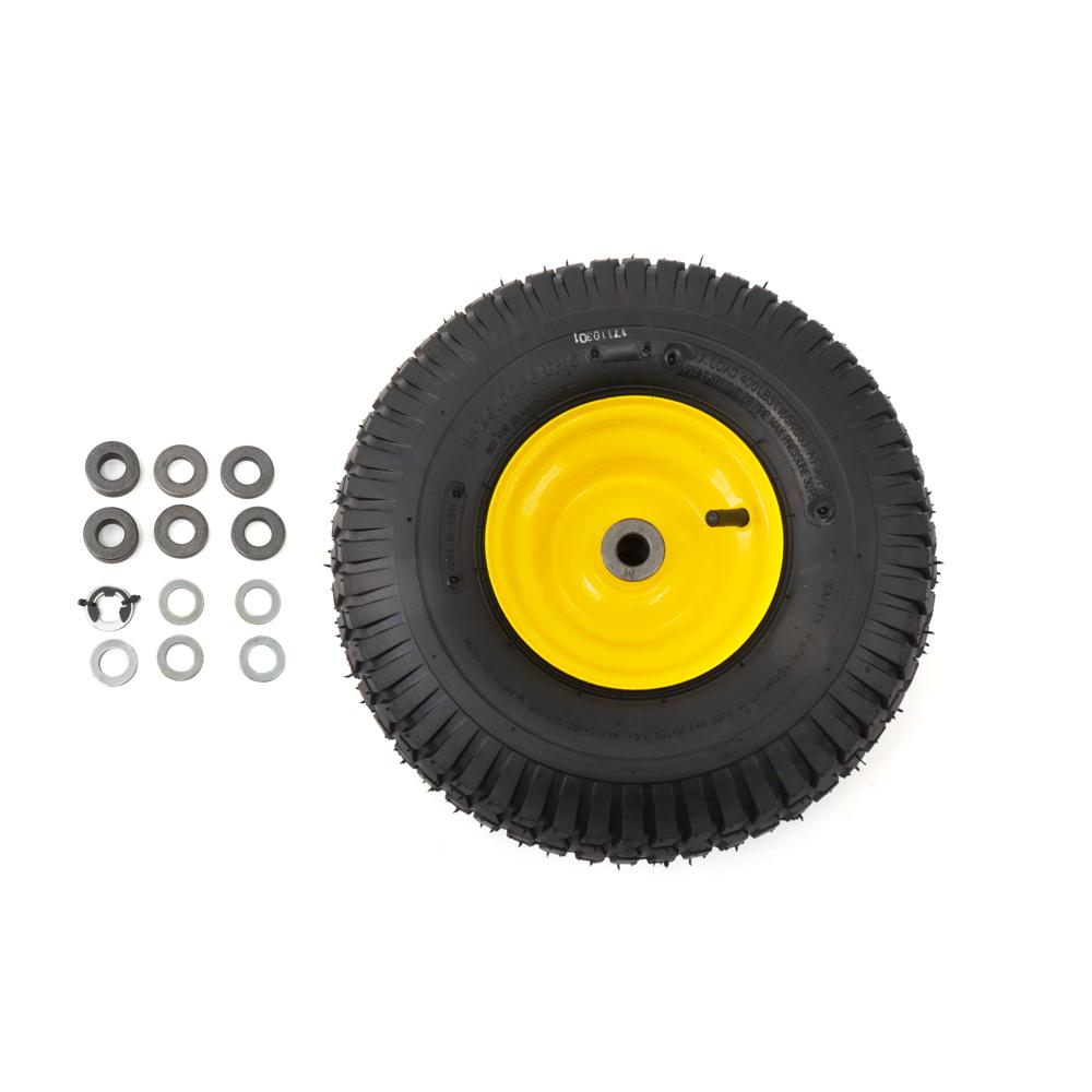 Arnold 15 in. x 6 in. - 6 in. Wheel Assembly for John Deere Mowers ...