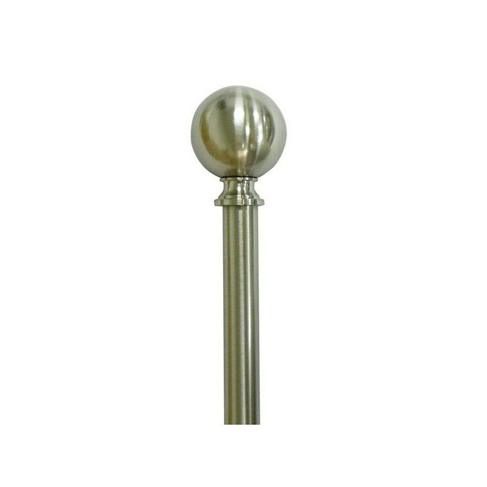 Curtain Rods Window Treatments The Home Depot 66 In