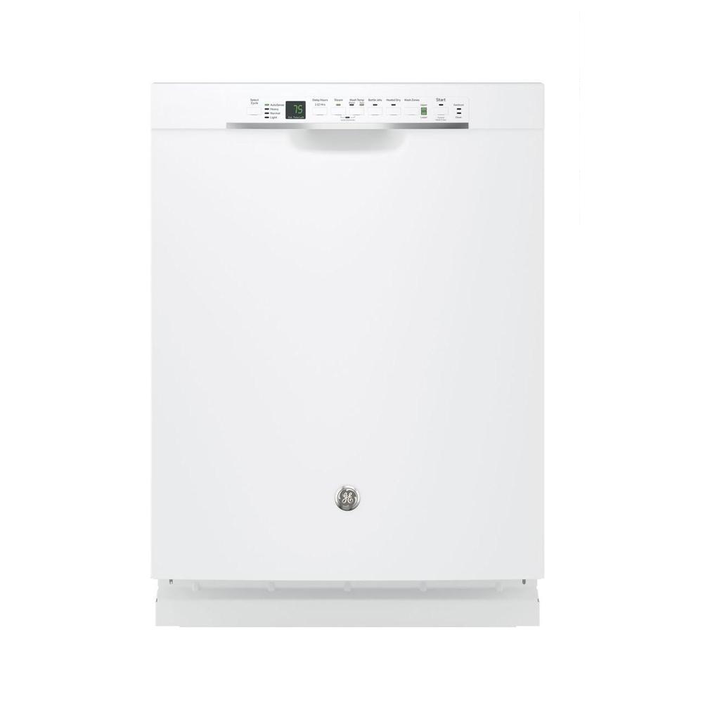 Samsung StormWash Top Control Dishwasher in White with Stainless Steel