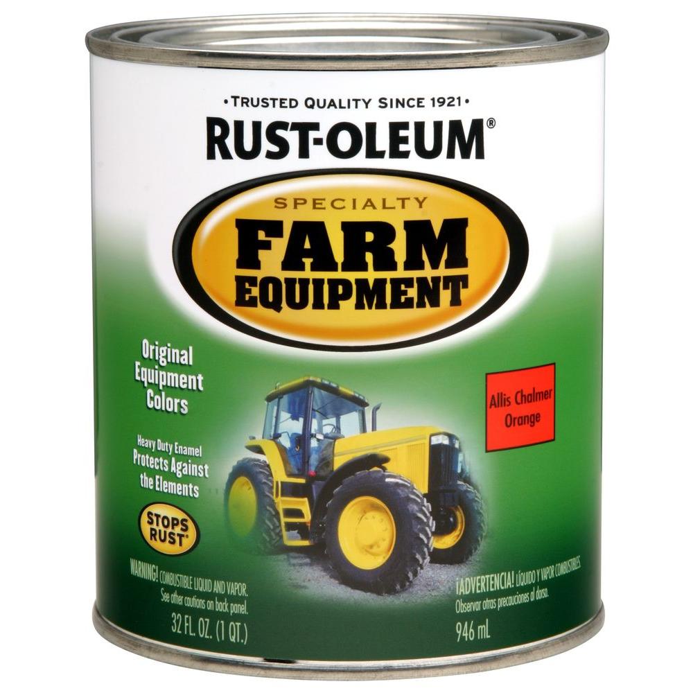 Rust-Oleum Specialty 1 qt. John Deere Green Gloss Farm Equipment ...